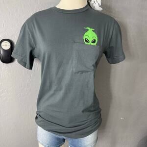 RipnDip Bah Humbug Pocket Tee, Gray, Small